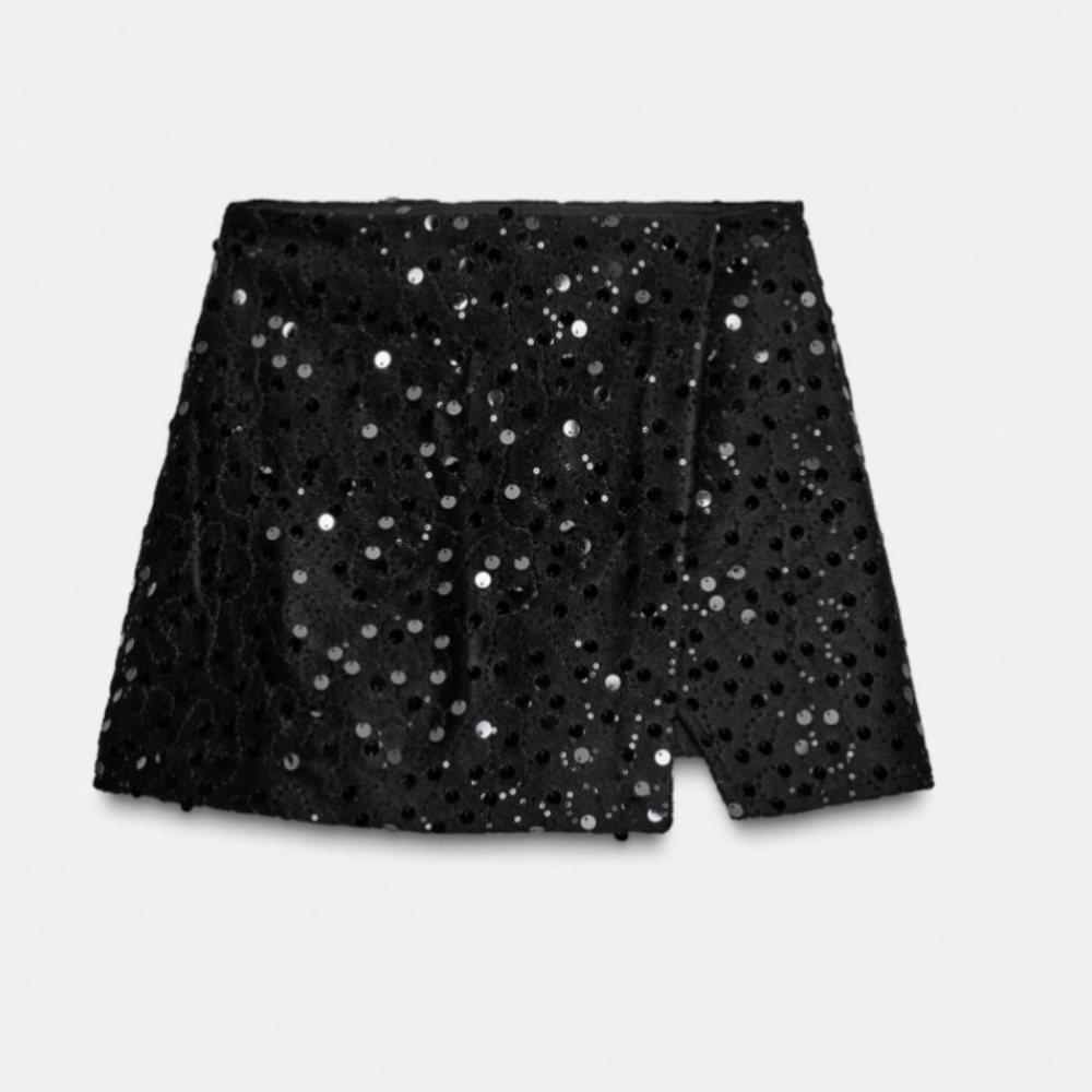 Zara Sequin Skort
